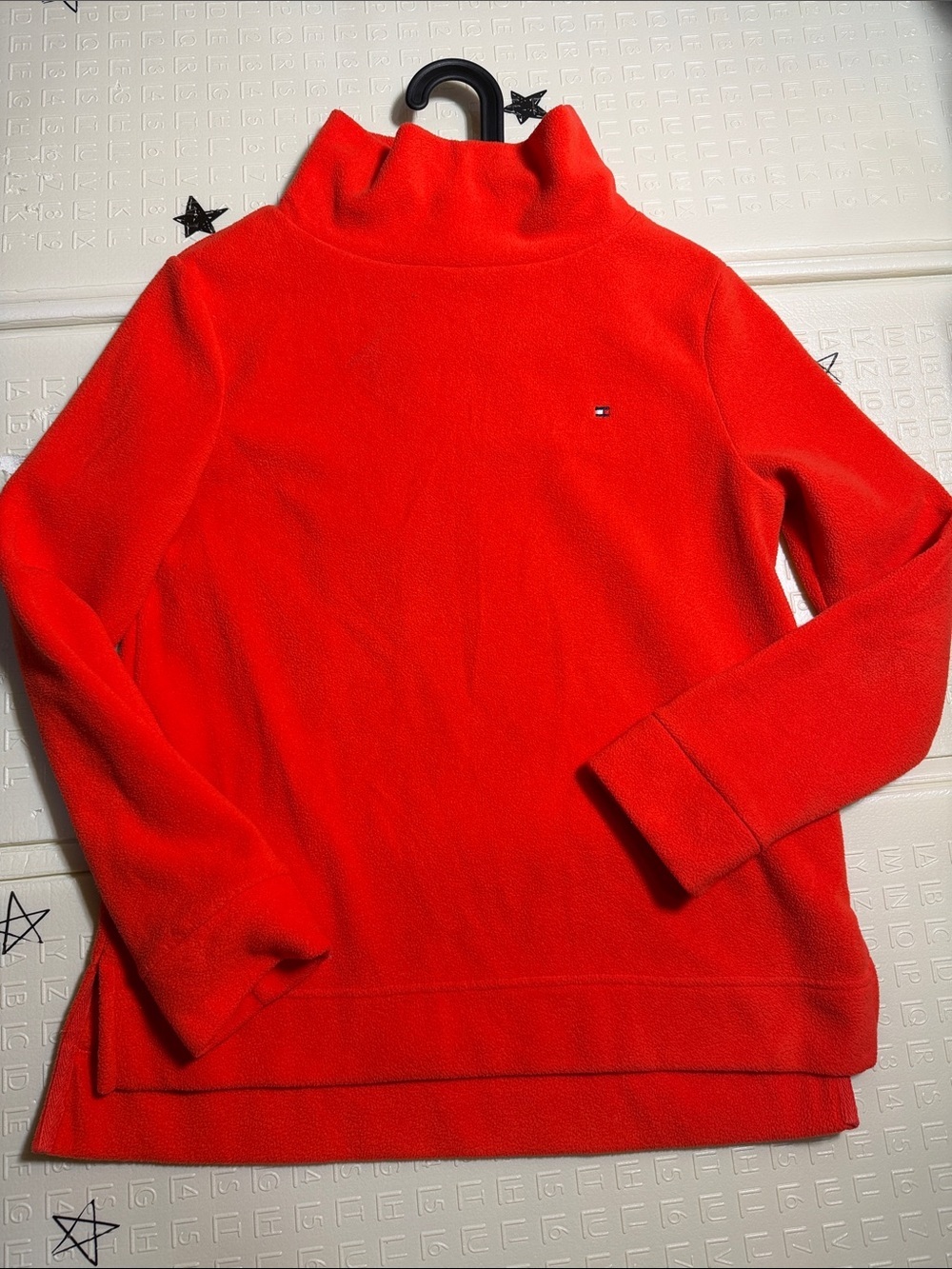 Tommy Hilfiger Bright Red Turtleneck Sweater - Women's